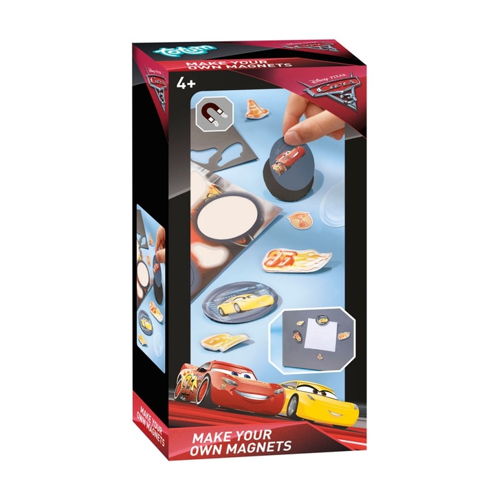 Set creativ, Totum, Cars 3, Magneti DYE
