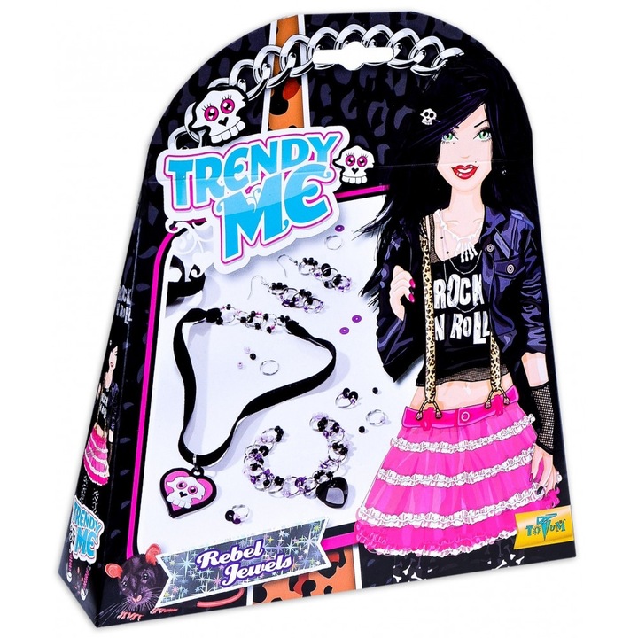 Set creativ, Totum, Trendy Me, DIY Rock Jewelry