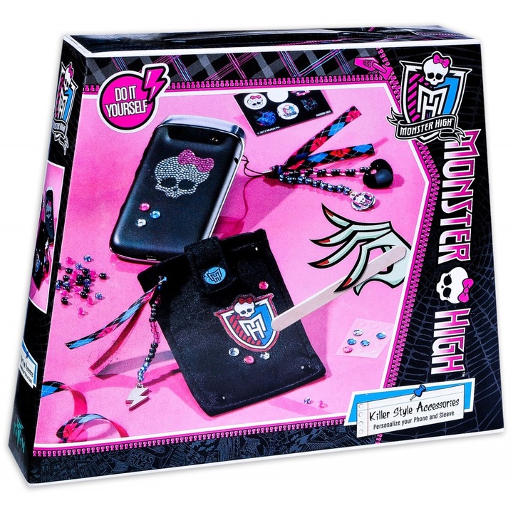Set creativ, Totum, Monster High, Creeaza-ti propriul telefon