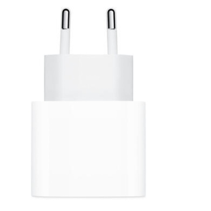 Incarcator de retea usb -c 20w Fast Charge compatibil apple alb