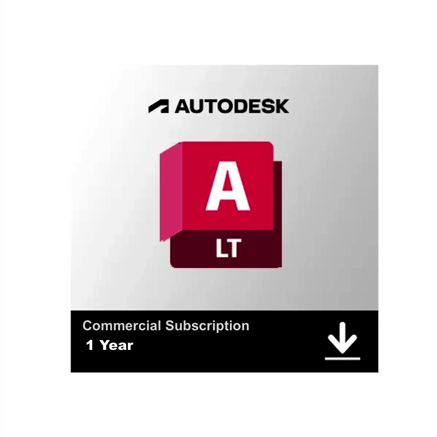 Autodesk AutoCAD LT 2025, 1 éves kereskedelmi licenc, 2D CAD