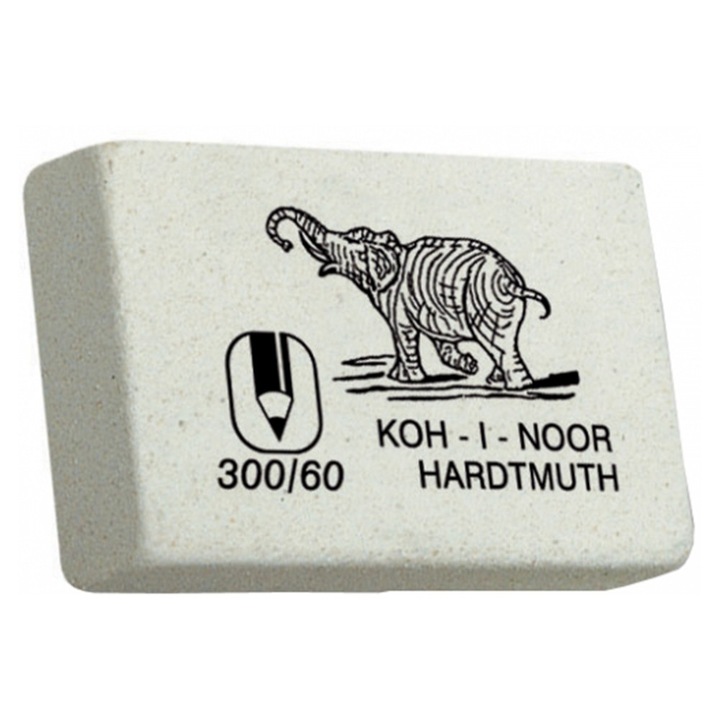 Set 18 Gume de Sters, Elefant, 31 x 21 x 8 mm