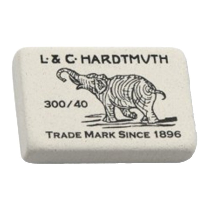 Set 14 Gume de Sters, Elefant, 35.5 x 23 x 8 mm