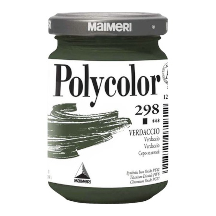 Culoare vinilica Polycolor Maimeri, Verdaccio, 140 ml