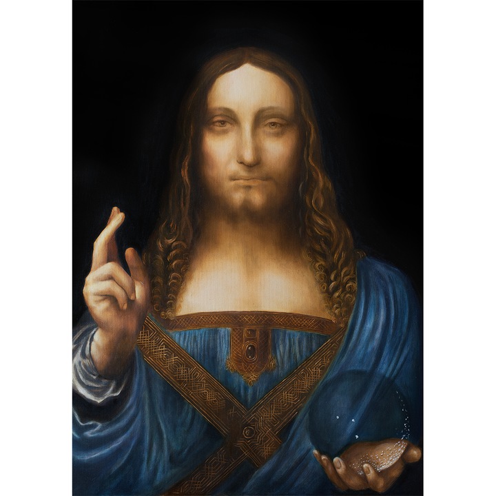 Tablou Canvas 70 x 140 Salvator Mundi