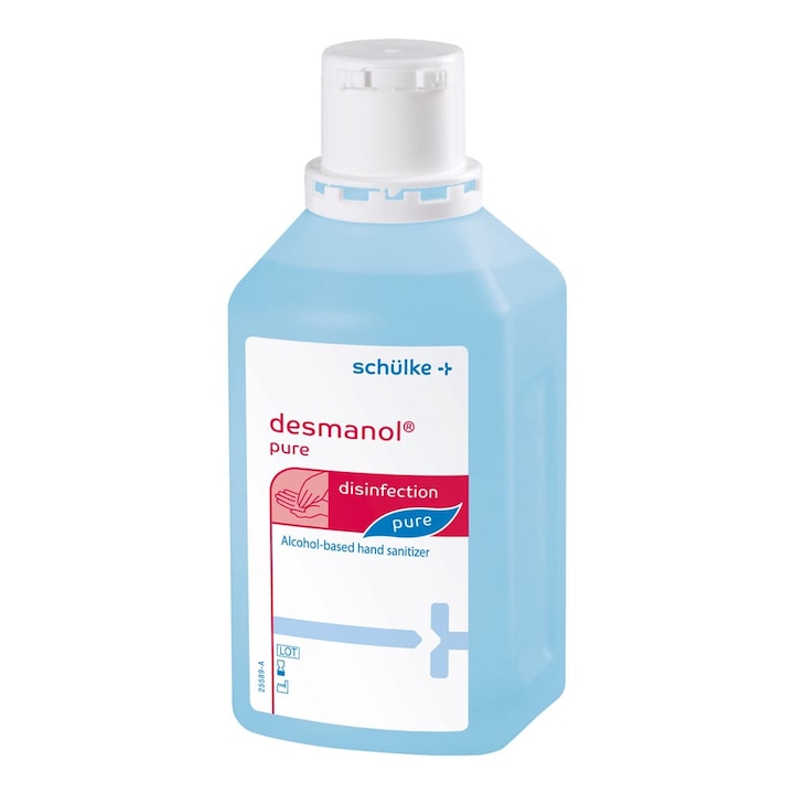 Desmanol Чист антисептичен дезинфектант на алкохолна основа за хигиенна и хирургическа дезинфекция на ръце 500 ml