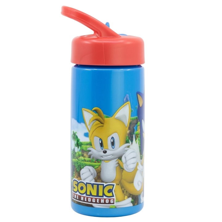 Пластмасова спортна бутилка Sonic 410 ml Blue
