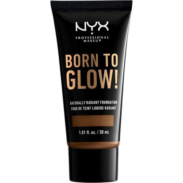Fond de ten NYX PM Born to Glow, 19 Mocha, 30 ml