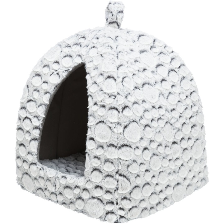 Culcus Iglu, Trixie Mila, 32x42x32 cm, Alb-Gri, 38980
