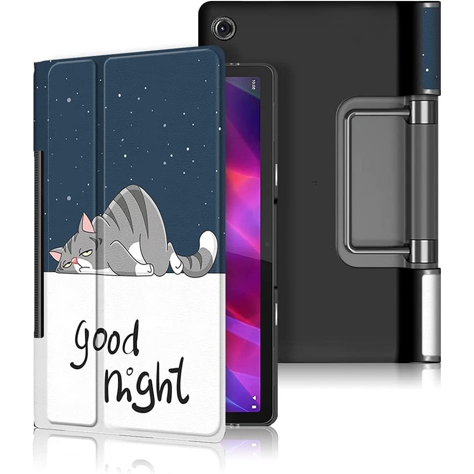 Husa Smart Cover, Sigloo, pentru tableta Lenovo Yoga Tab 11 YT-J706F 11 inch 2021, Model Good Night