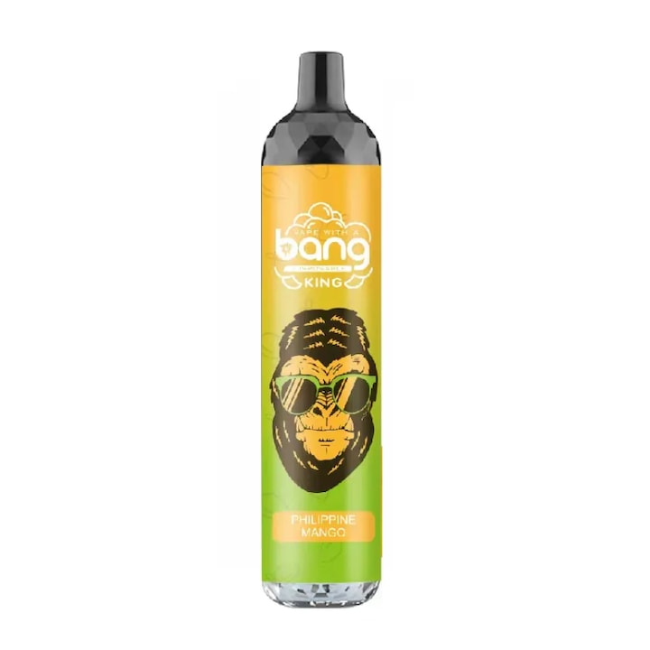 Tigara electronica Bang King 6000 puff fara nicotina, mango, Vape bar de unica