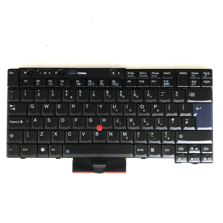 Клавиатура за лаптоп Lenovo T420 T410 T510 T520 T400 T410s T420s X220, UK оформление, Черен