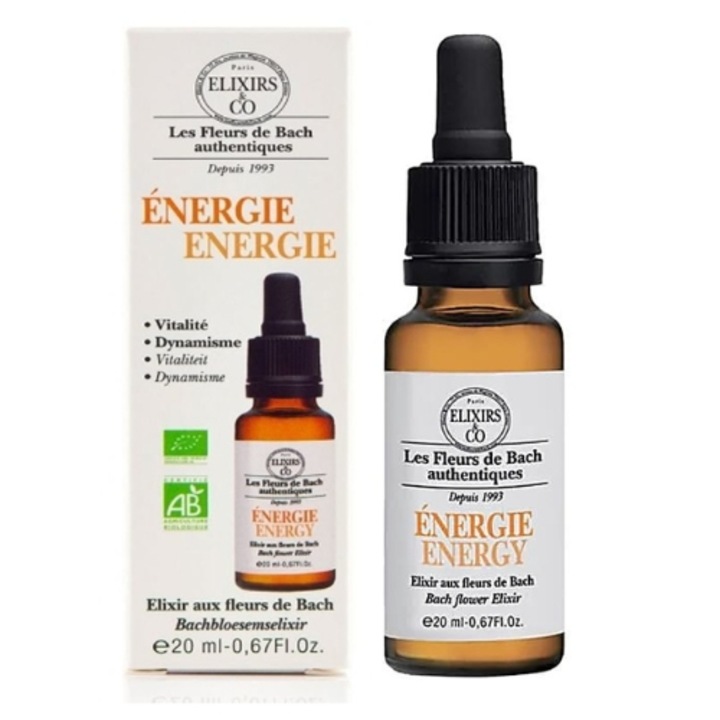 Elixir pe baza de remedii florale dr. Bach, un plus de energie vitala