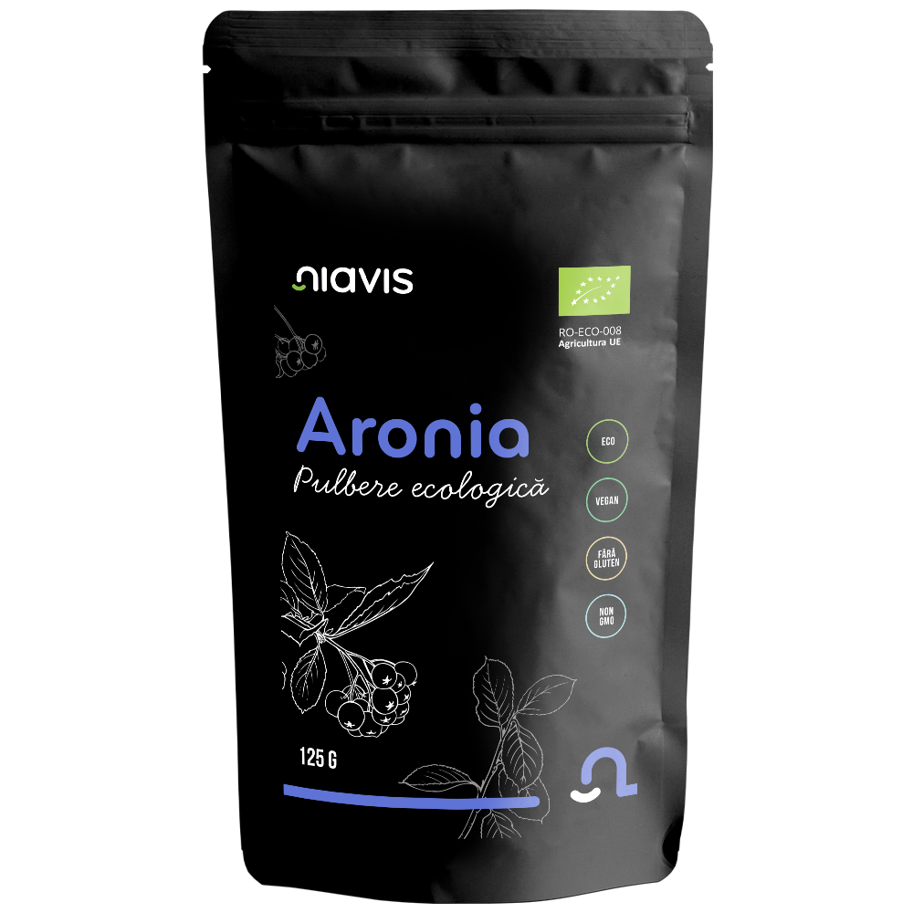 Aronia Pulbere Ecologica Bio, 125g
