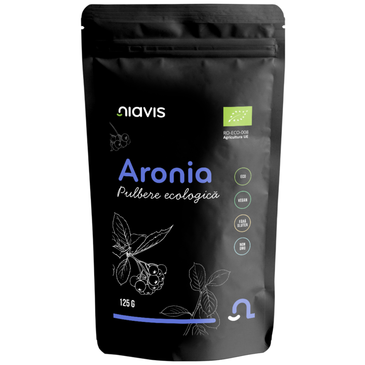 Aronia Pulbere Ecologica Bio, 125g