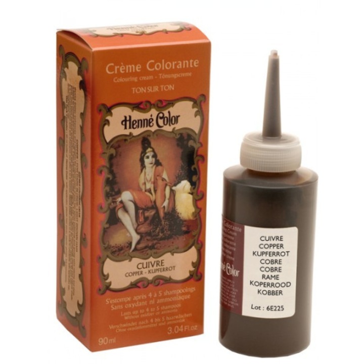 Crema Coloranta Aramiu (Cuivre) henna 90 ml, Henne Color