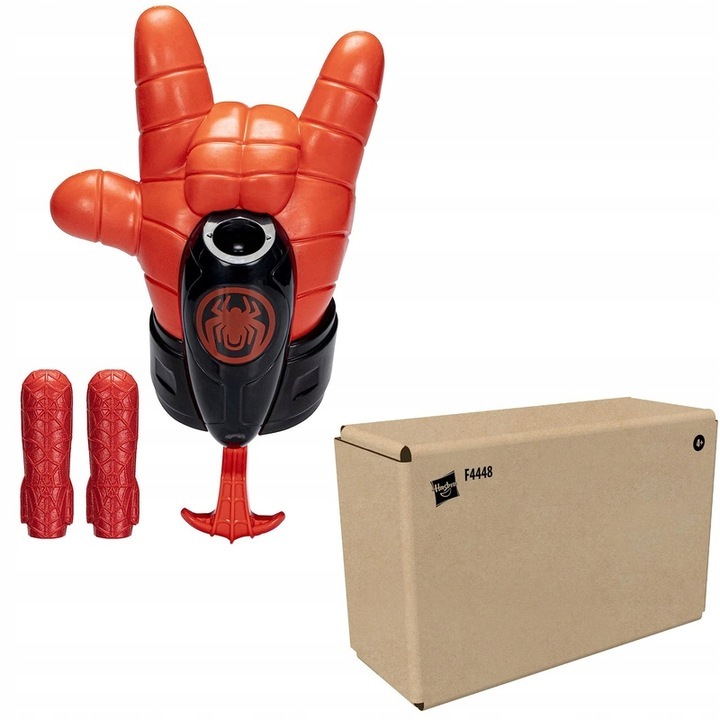 Ръкавица - Launcher, Hasbro, Spiderman, Red/Black