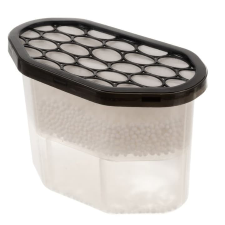 Dehumidificator portabil pentru acasa, 1L, 36W, cu lumini LED colorate, negru