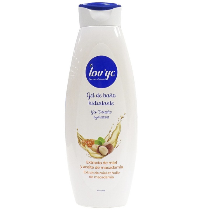 Lov'yc Honey tusfürdő 750 ml