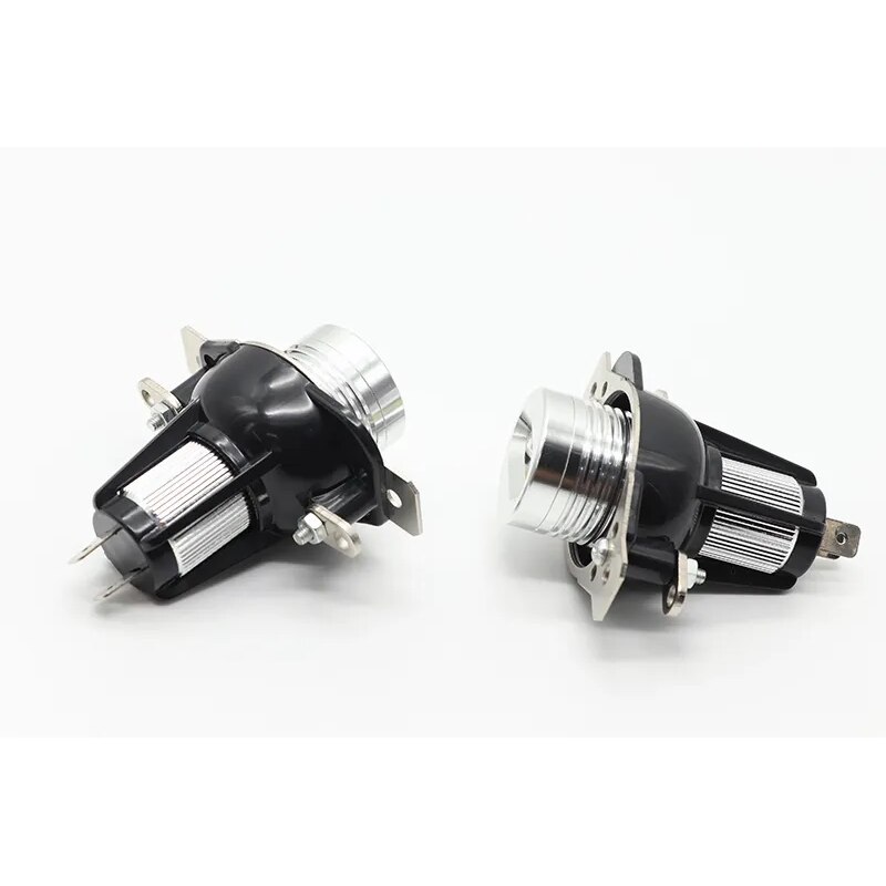 Angel Eyes LED Pour BMW - Lot De 2 Anneaux 5W/10W - Blanc/Bleu/Rouge/Jaune - Compatible E39 E60 E63 Etc.