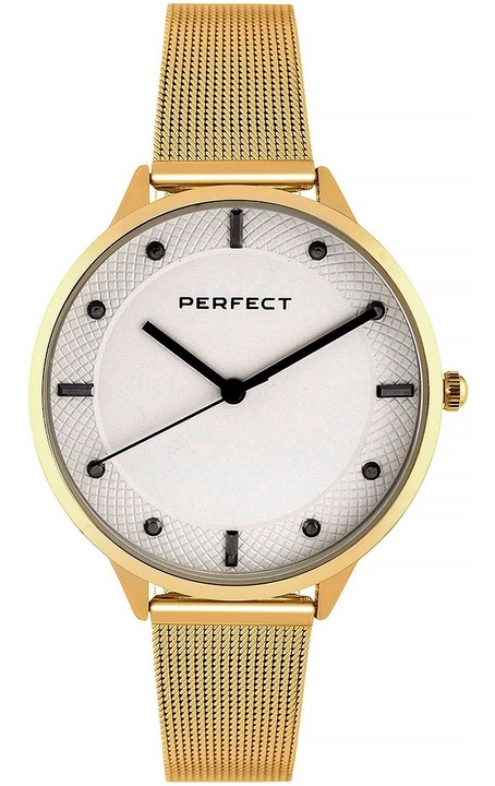 Дамски часовник Perfect Неръждаема стомана, Кварц, 3 ATM, Многоцветен