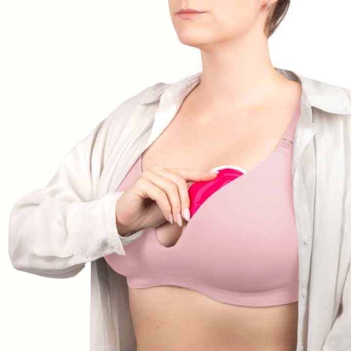 Set 8 protectii pentru san refolosibile, din bambus, WonderMom