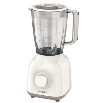 Blender Philips HR2100/00, 400W, 1.25 l, 2 viteze, Alb/Bej Blender Philips HR2100/00, 400W, 1.25 l, 2 viteze, Alb/Bej