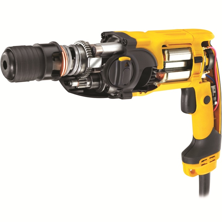 Ciocan rotopercutor DeWALT D25013K, 650W, 1.8J, 3 functii