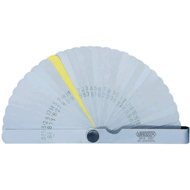 Set 32 lere de grosime in inch, DIM 0.0015-0.035 4608-31 Insize