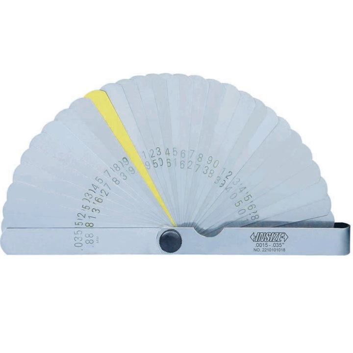 32 hüvelyk vastag készlet, 0,0015-0,035 4608-31 méret