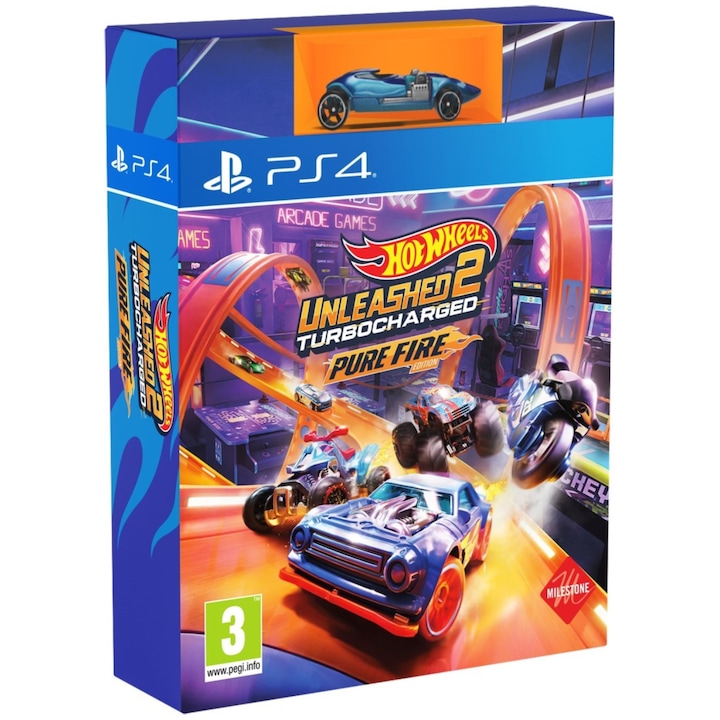 Игра Hot Wheels Unleashed 2 Turbocharged Pure Fire Edition за PlayStation 4