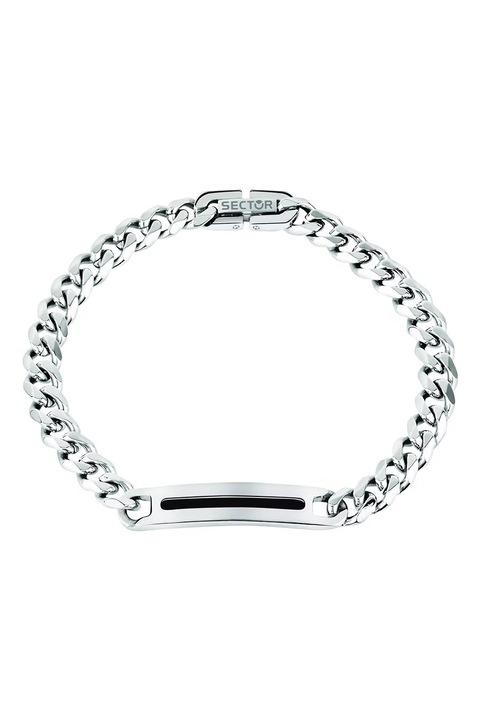 Sector, Bratara de lant din otel inoxidabil, Argintiu