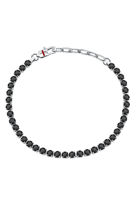 Sector, Rozsdamentes acél karkötő cirkóniával, Aranyszín, Ezüst