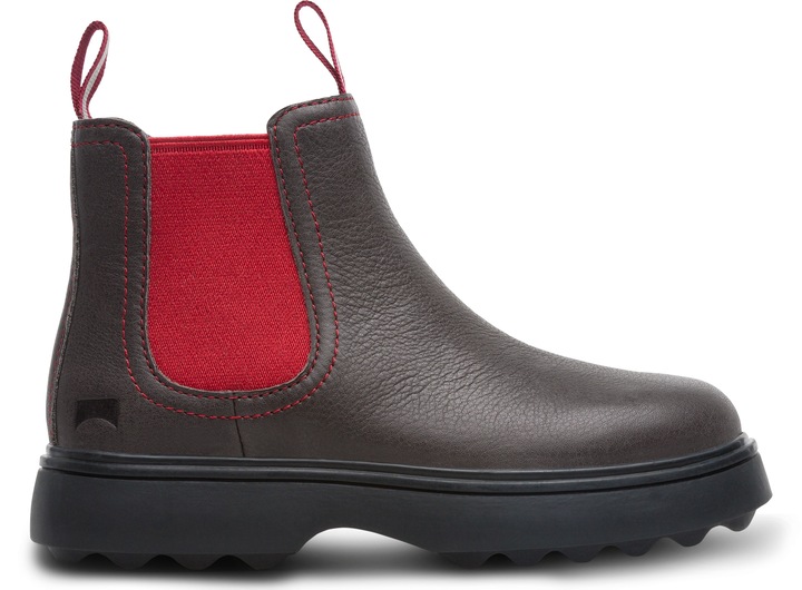 Camper, Ghete Chelsea din piele Norte 229, Gri, 27 EU