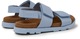 Camper, Sandale slingack de piele Brutus 729, Albastru prafuit, 28 EU