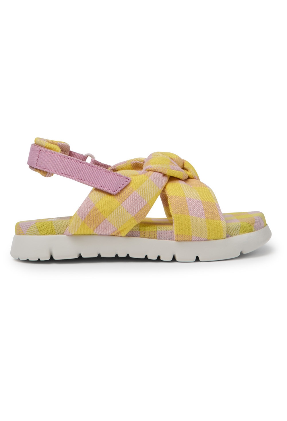Camper, Sandale slingback Oruga 743, Galben, Roz, 27 EU - eMAG.ro