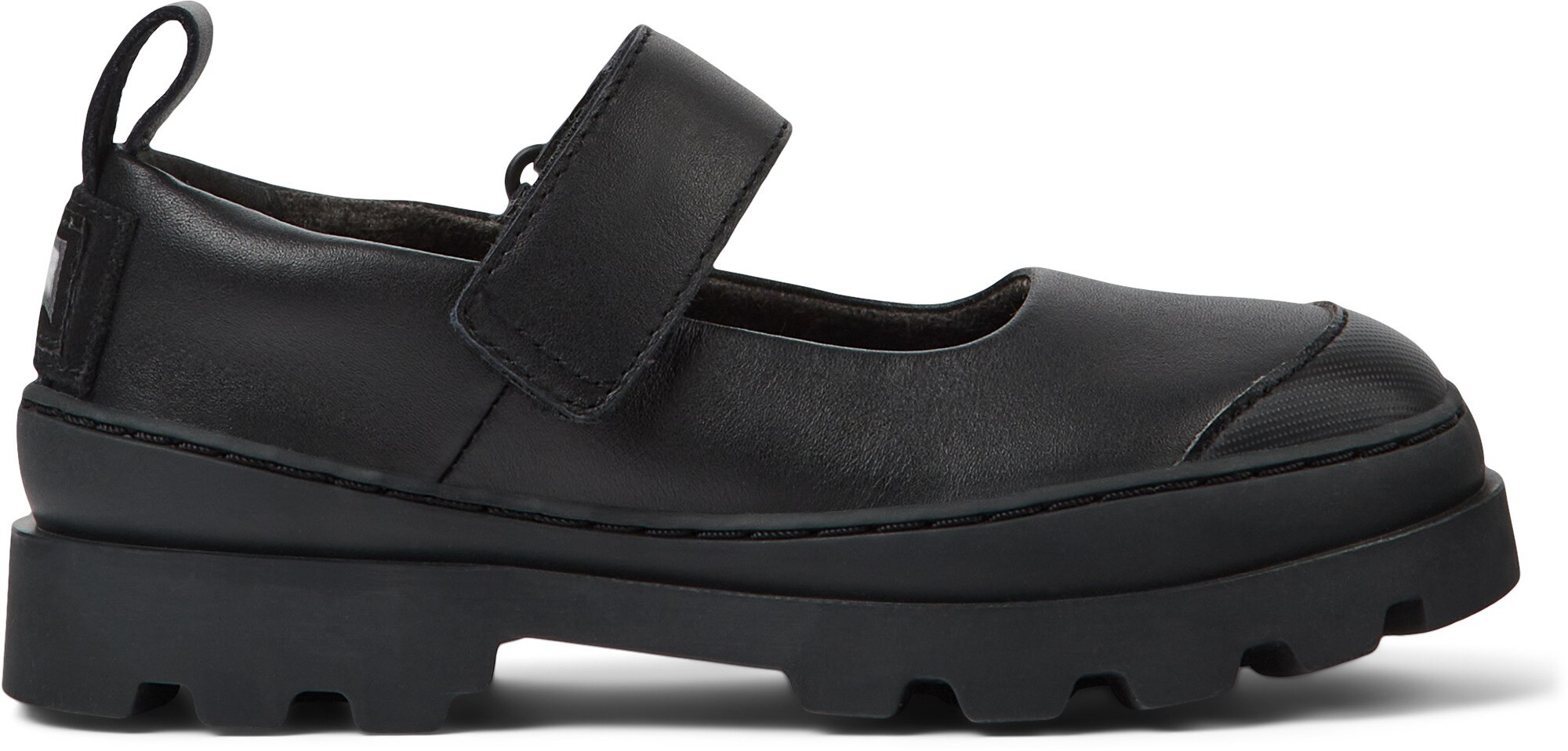 Camper, Pantofi Mary Jane din piele Brutus 753, Negru, 28 EU