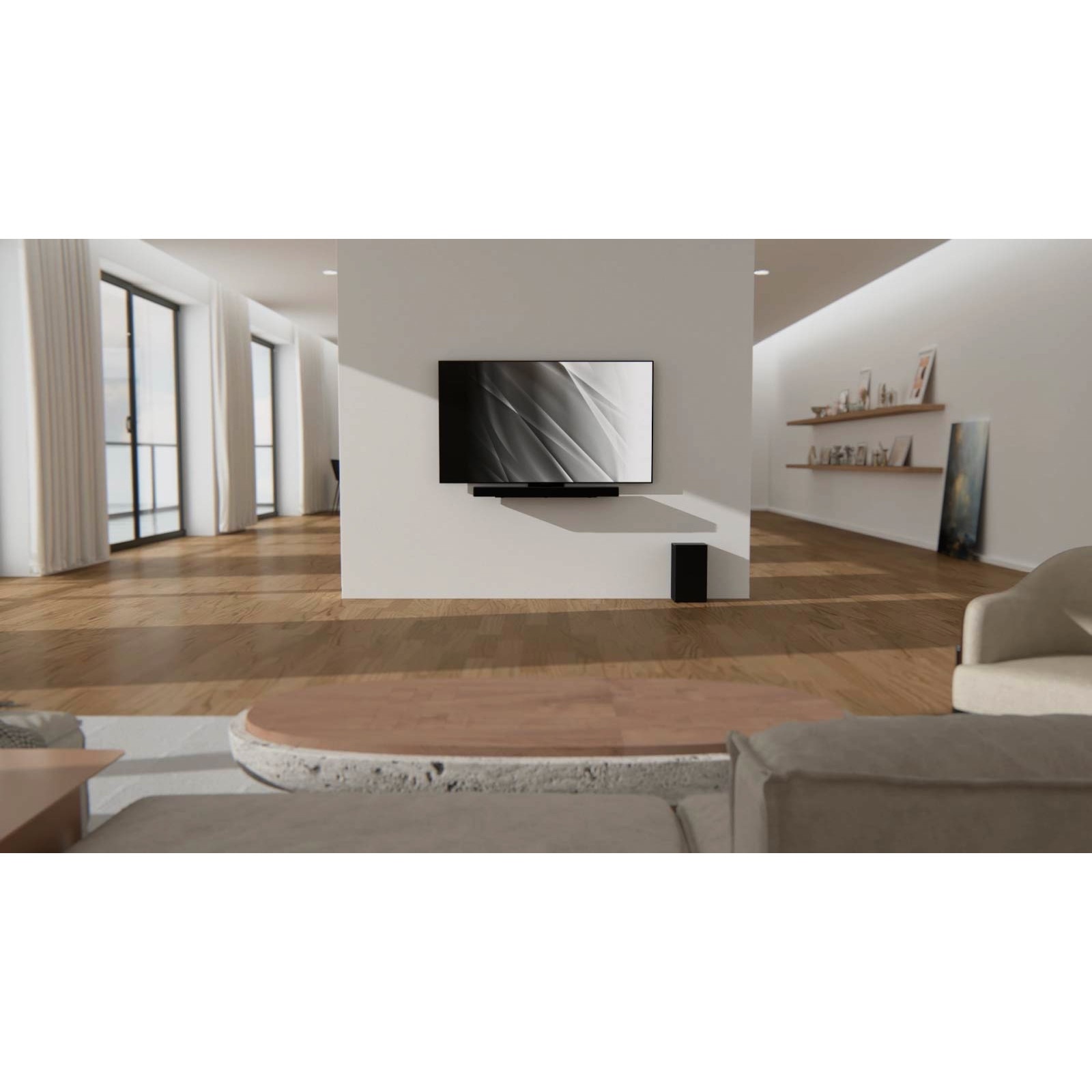Televizor OLED LG OLED65C39LCC, Smart TV 4K UHD, HDR, Control Vocal, Functie De Inregistrare, Dolby Atmos, Dolby Vision, 120 Hz, 165 Cm, Negru