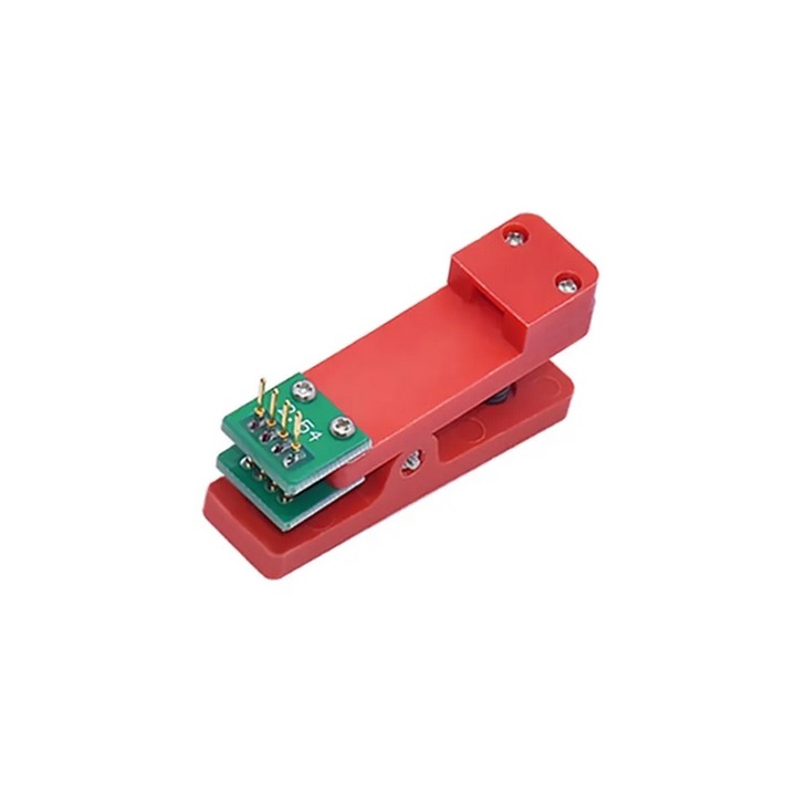Clip modul teszteléshez és programozáshoz, 4P, 2,54 mm