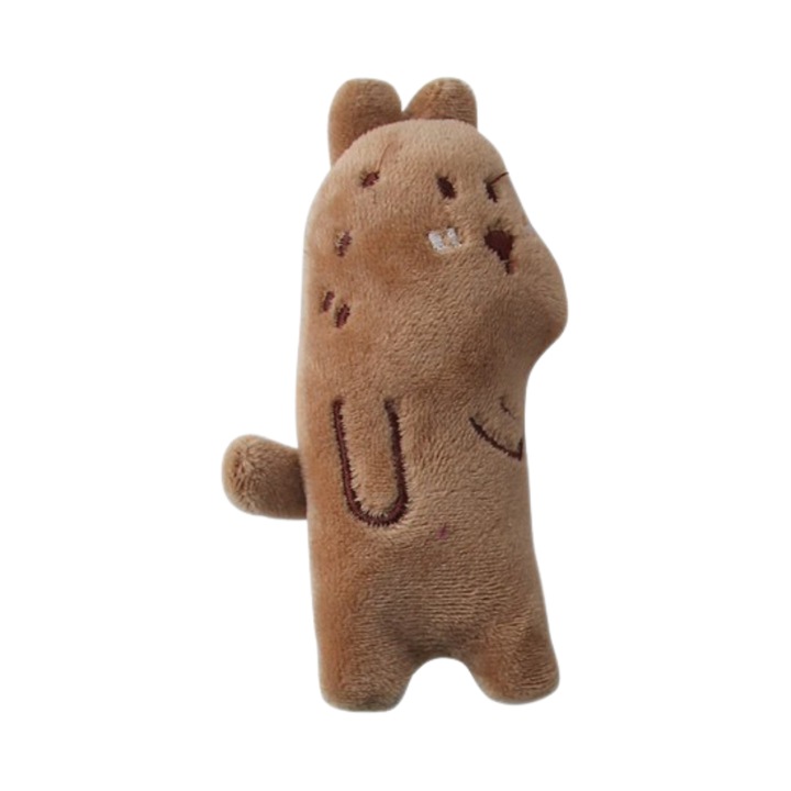 Jucarie pentru pisici cu catnip Urs plus 10cm