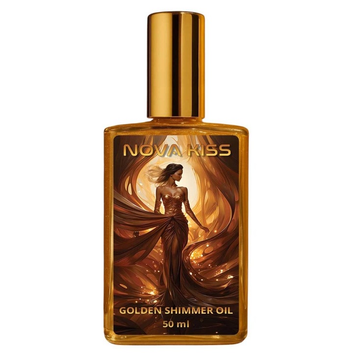 Ulei Stralucitor Ten & Corp cu Sidef Auriu, Premium, NOVA KISS®