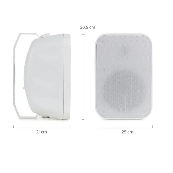 Boxa exterior McGrey OLS-651WH 60 W alb. 100V 3.8W-30W, 70V 1.9W-15W, 8 ohmi 75 Hz - 20 kHz 60 wati RMS