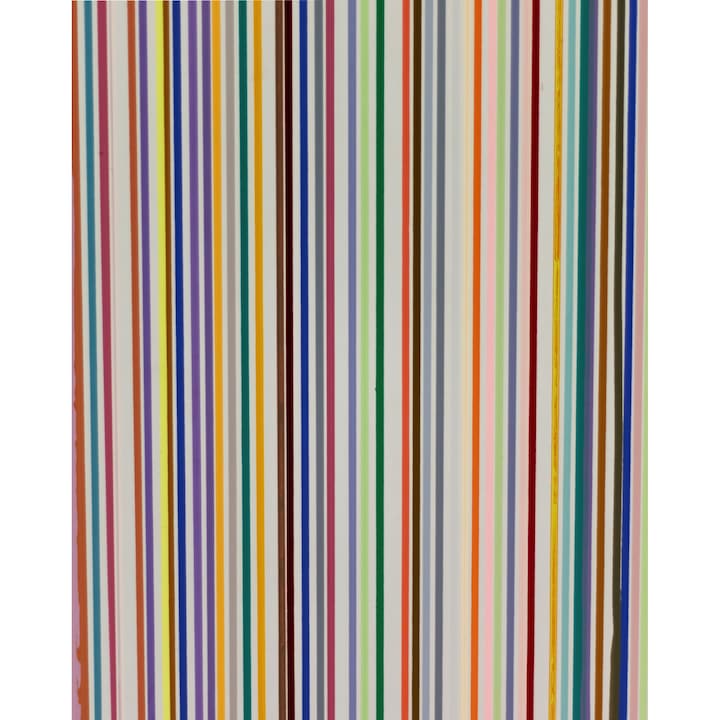 Тапет, Самозалепващ, PVC, Абстрактен стикер цветни вертикални линии 250x360 см