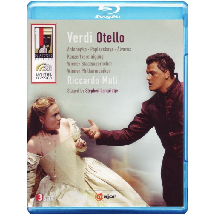 Verdi Giuseppe & Antonenko Aleksandrs & Mutis Ricardo & Wiener Philharmoniker: Otello [Blu-Ray]