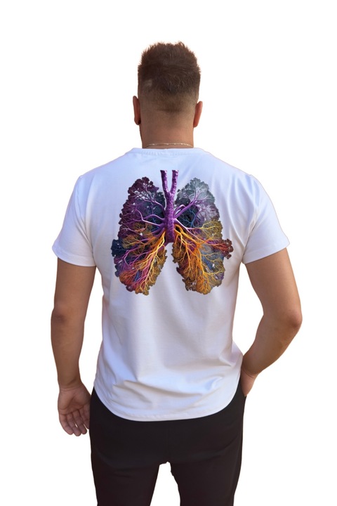 Tricou barbati, PUROABITO, print realistic poisonous people