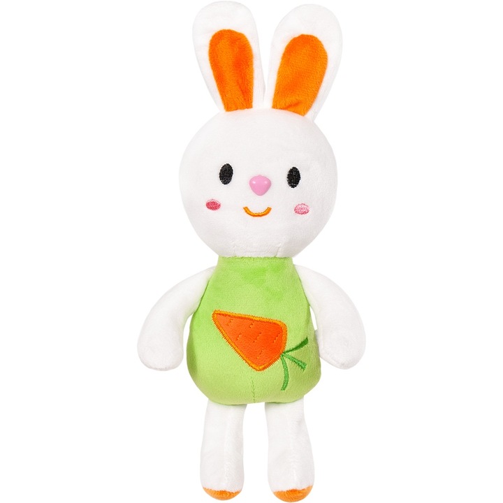 Плюшена играчка Stip - зелен заек Zigo, 22см