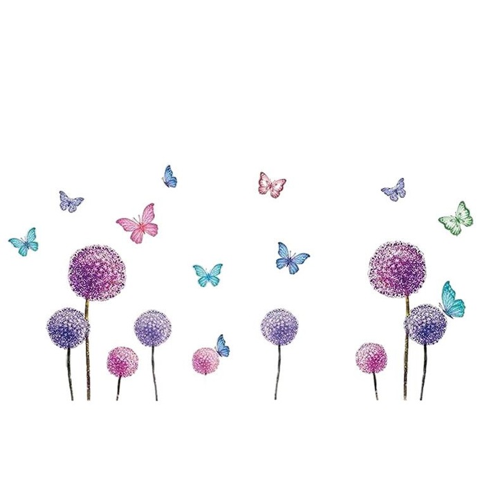 Dekoratív matricák készlete, Jormftte, polivinil-klorid, többszínű