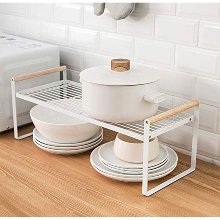 Jormftte multifunkcionális polcok, 53x21x20cm, fehér, vasból és gumifából