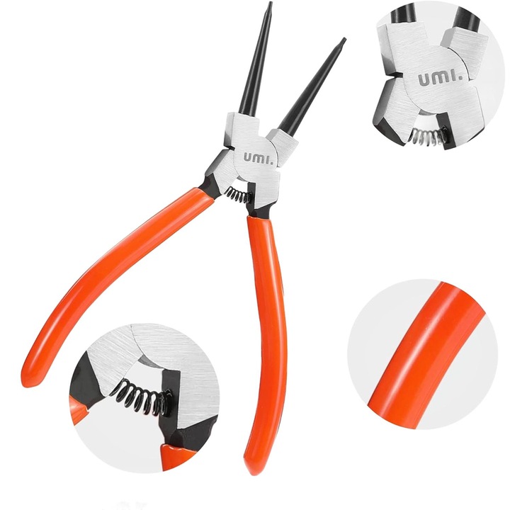 4 db-os fogó készlet, Jormftte, Szénacél, Narancs