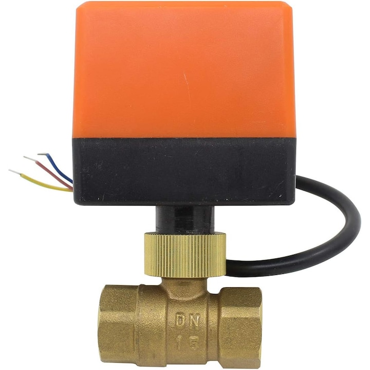 Elektromos szelep, Jormftte, 220V, Narancssárga/fekete